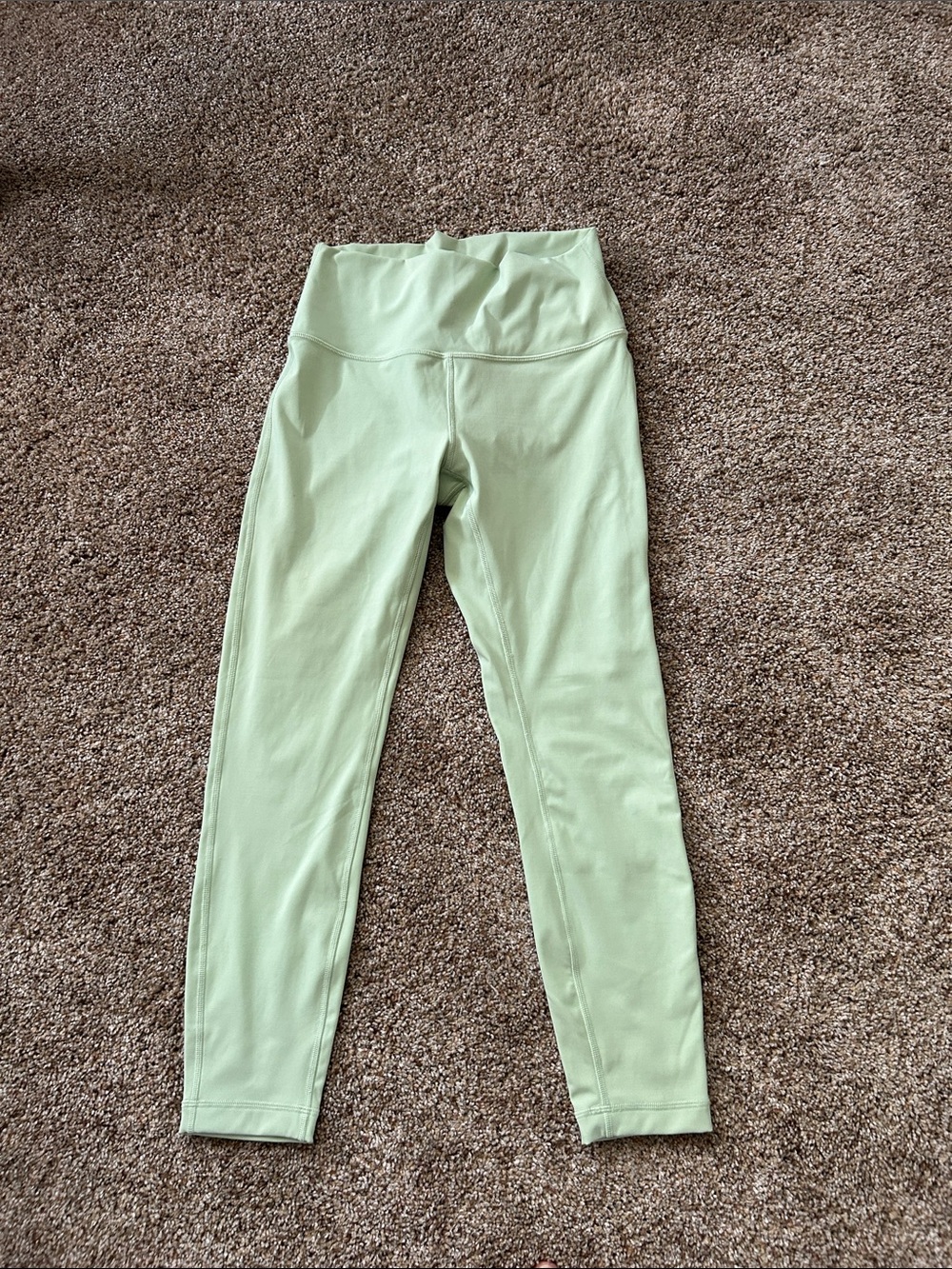 lululemon athletica Women's High-Rise Leggings - Light Mint size 8